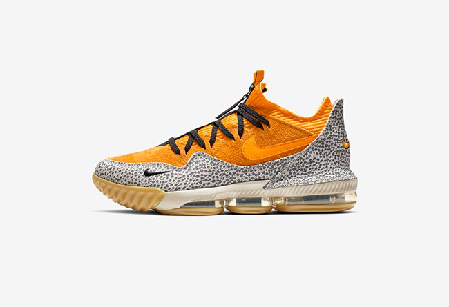 为什么搜不到nba球鞋（詹皇全明星战靴！LeBron 16 Low “Safari” 本周发售！）