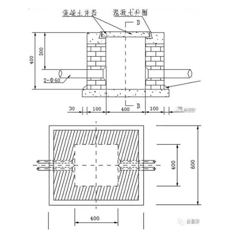 电缆人孔井标准图集图片