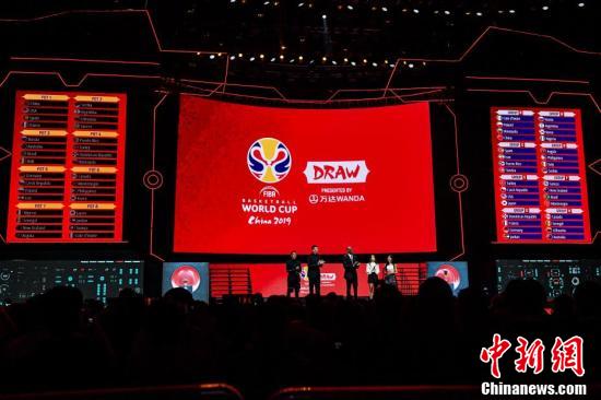 篮球世界杯2019抽签图片(2019男篮世界杯抽签仪式在深圳举行)