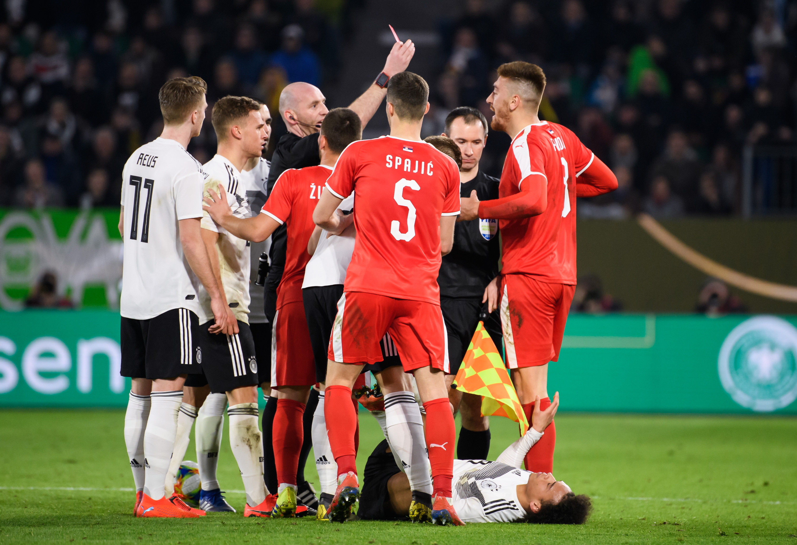 足球——友谊赛：德国战平塞尔维亚