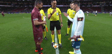 友谊赛：梅西造威胁劳塔罗破门，阿根廷1-3委内瑞拉