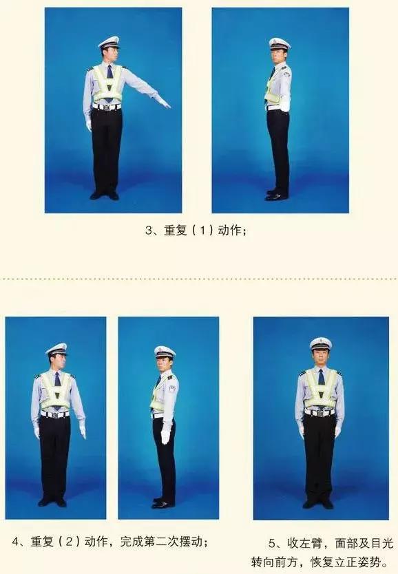 这些动作看不懂，一不小心就违法！交警手势信号图解，司机必备