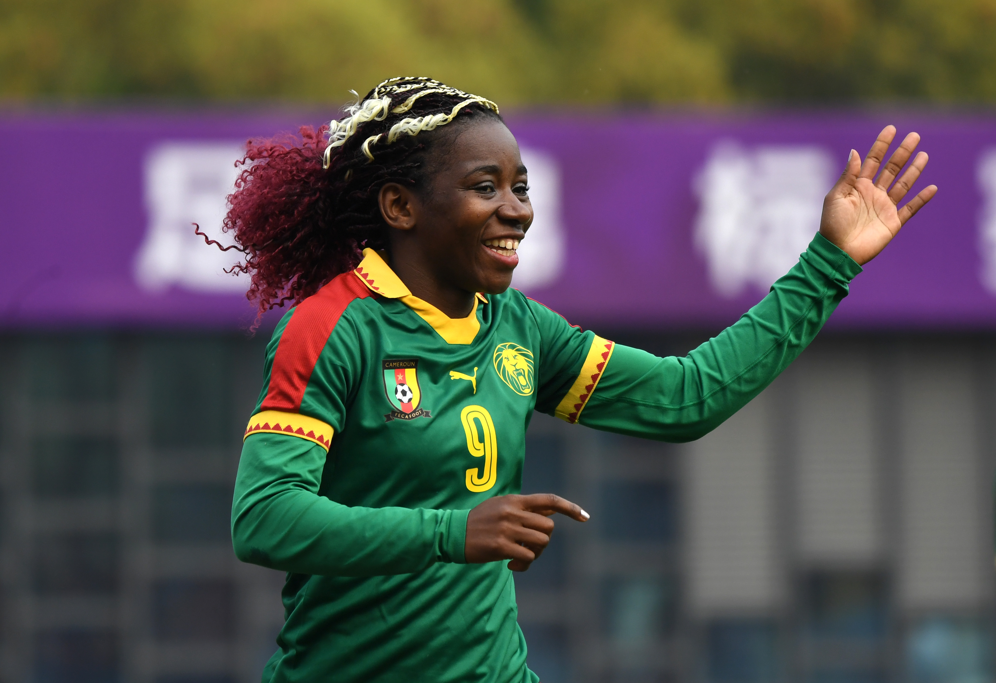 足球——女足四国赛：喀麦隆对阵克罗地亚