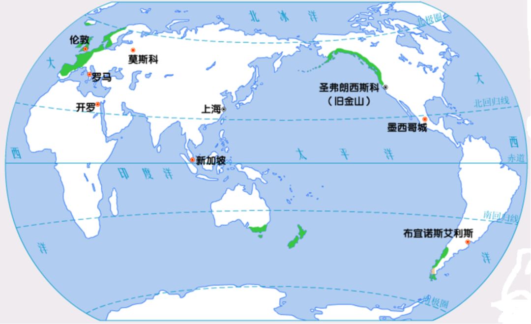 气候类型分布图,气候类型分布图及特点