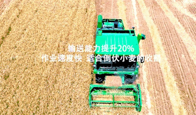 五征GA80小麥?zhǔn)斋@機