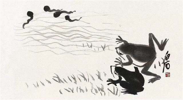 青草池塘处处蛙，怀念那伴着蛙声的童年