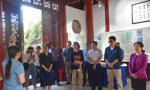 上海市静安区委统战部到呈贡区考察统战工作