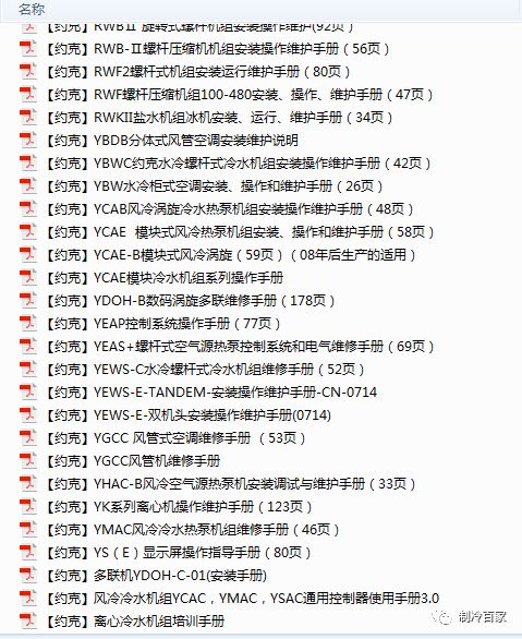 「1300套」開(kāi)利、大金、特靈幾十個(gè)品牌中央空調(diào)技術(shù)手冊(cè)+維修培訓(xùn)