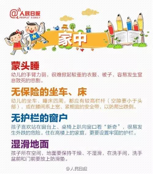 警惕！七大“危险区域”，儿童安全事故真实案例！安全，是送给孩子最好的礼物