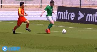 连续丢球！国奥开场4分20秒0-2落后爱尔兰U21