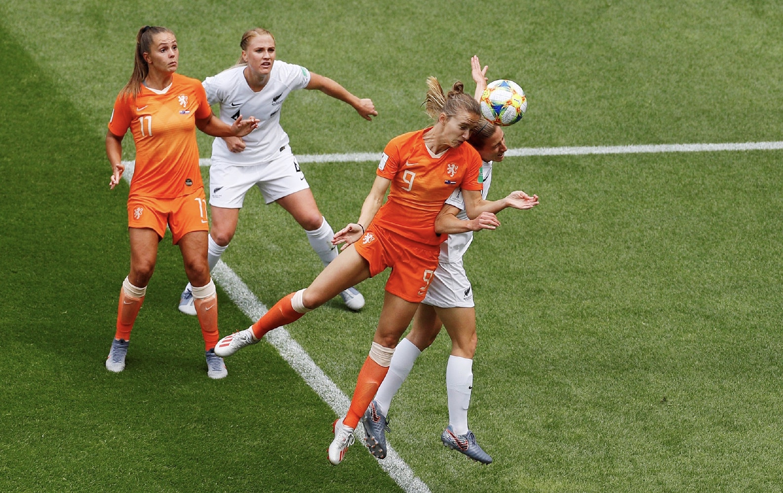 女足世界杯：补时绝杀！荷兰女足1-0新西兰女足