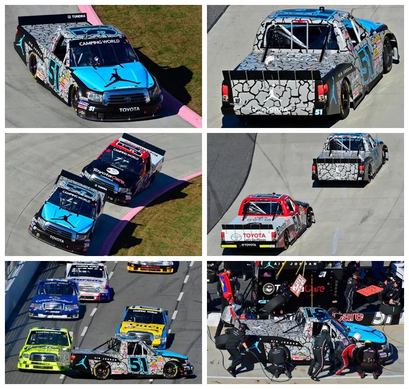 aj4赛车蓝真假(除了球鞋,这些挂着「飞人标」的家伙,每个都不好惹)