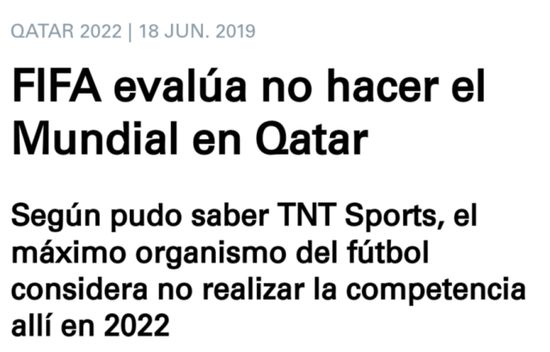 2022世界杯剝奪（國際足聯考慮剝奪卡塔爾世界杯主辦權！正尋找替代）