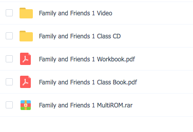 限时领取：朝阳外国语学校原版英语教材Family and Friends全套资源，含pdf、workbook、mp4等