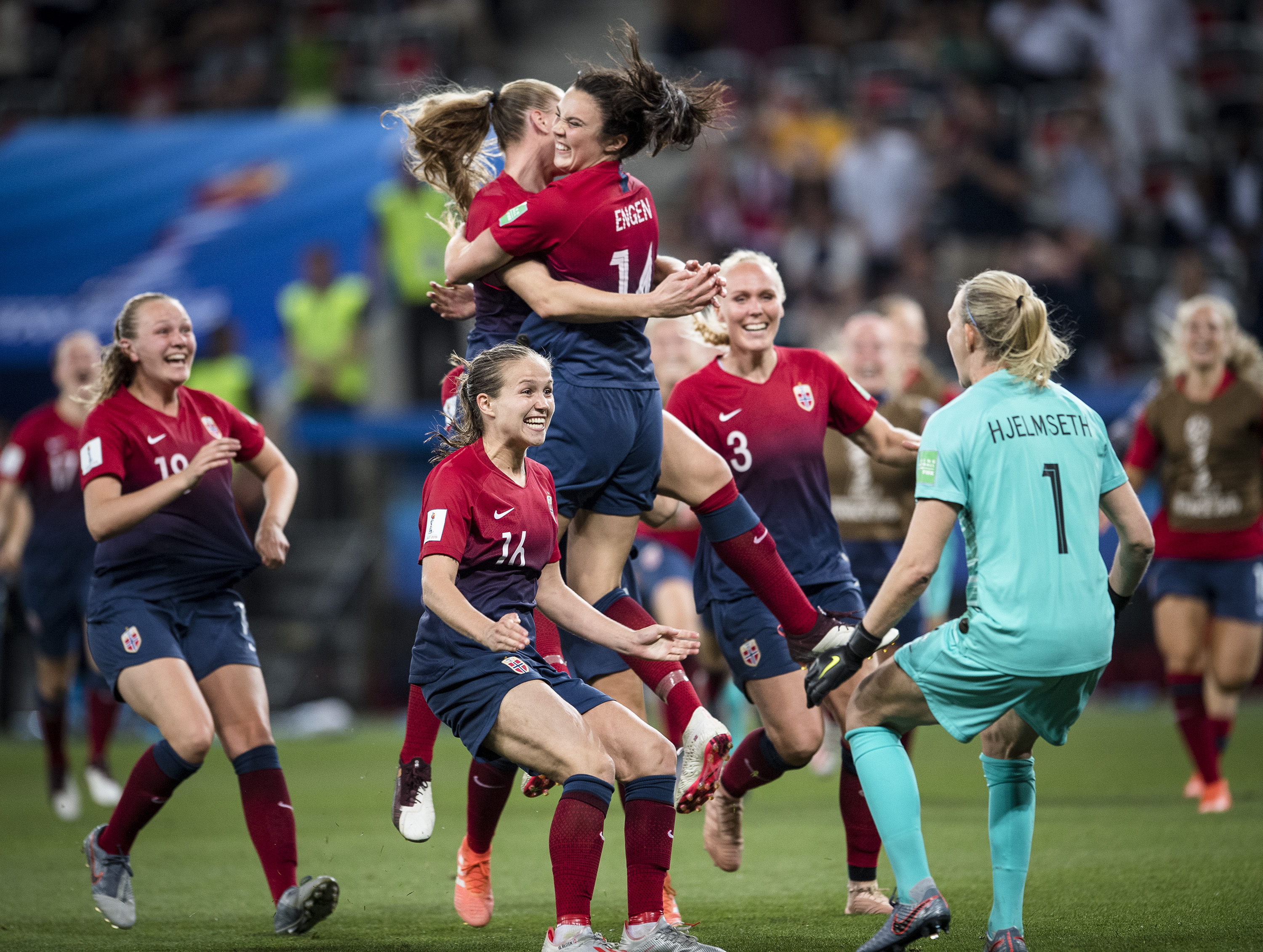 女足世界杯 | 16强赛：挪威晋级八强