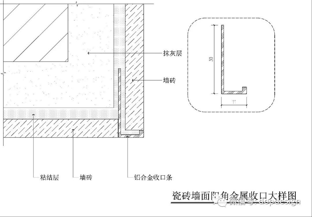 这4种金属条收口方式，每个设计师都应该掌握