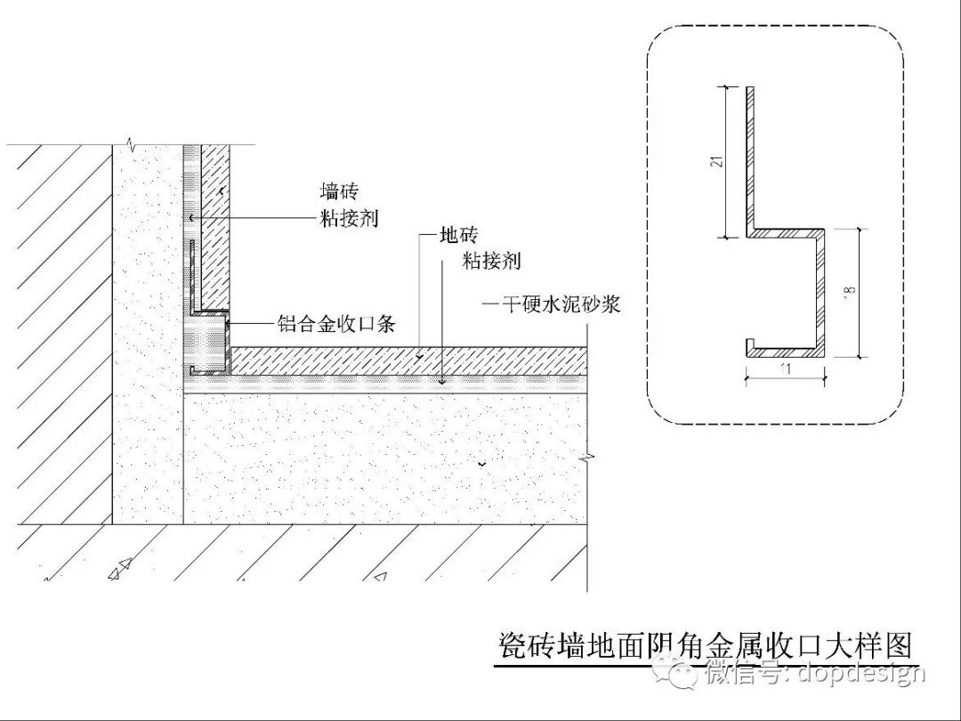 这4种金属条收口方式，每个设计师都应该掌握