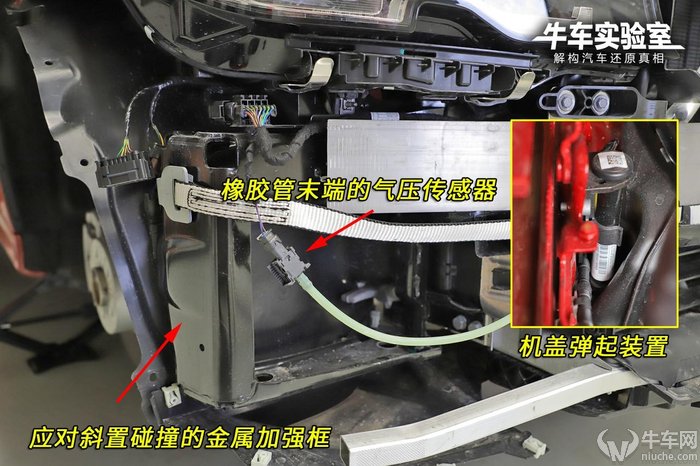 「牛车实验室」趣味安全科普之 家用轿车前部防护结构设计漫谈