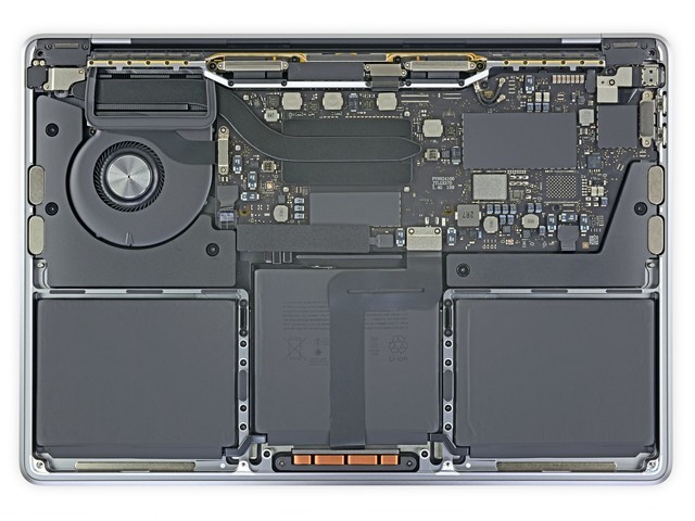 全新入门MacBook Pro拆解 模块化组件 SSD无法升级