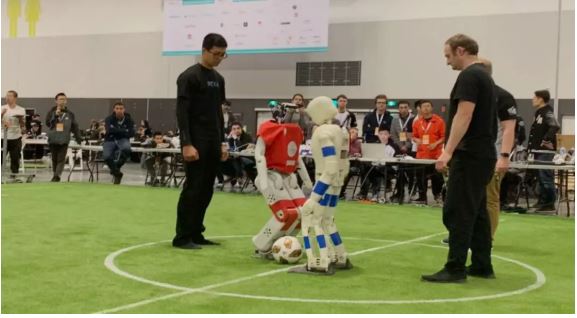 机器人世界杯足球赛(AI为中国球迷带来希望：机器人世界杯决赛，中国队与德国