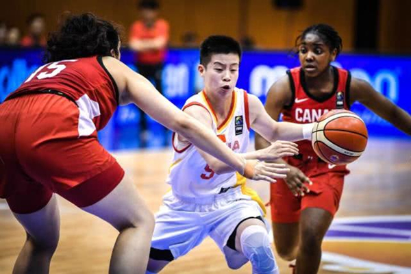 2018女篮世界杯第五名(U19女篮世界杯，中国队击败加拿大队获得第5名)