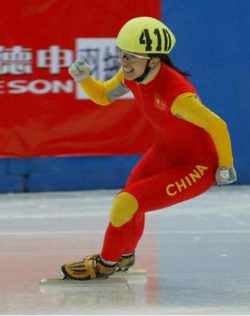 2002盐湖城冬季奥运会,杨洋获得短道速滑女子冠军500米金牌,为中国