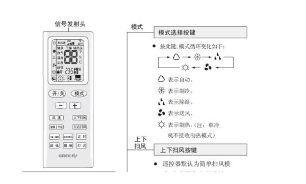 格力空调面板图标大全图片