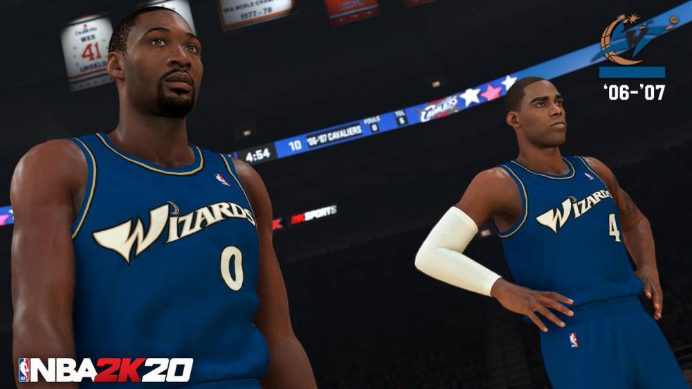 NBA2k名字(NBA 2K官推公布了2K20新增的6支经典球队)