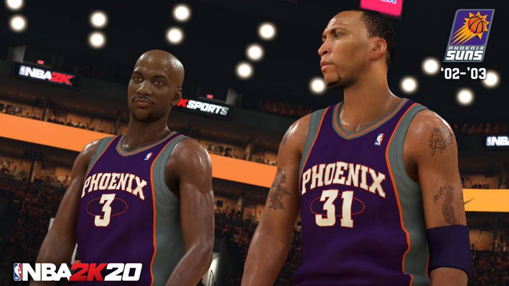 NBA2k名字(NBA 2K官推公布了2K20新增的6支经典球队)