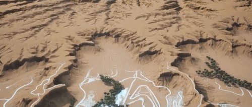 BIG和沙特阿拉伯合作建造了沙漠的成人乐园。网友：土豪的快乐，你永远无法想象。