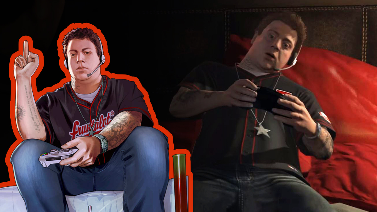 《gta5》中他被塑造成了一个既搞笑又混蛋的角色