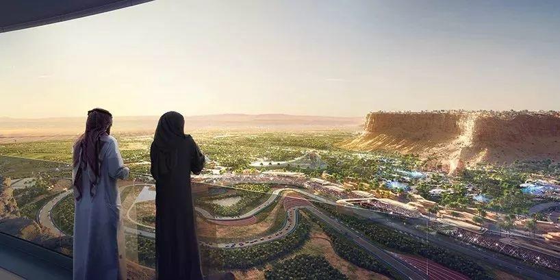 BIG和沙特阿拉伯合作建造了沙漠的成人乐园。网友：土豪的快乐，你永远无法想象。