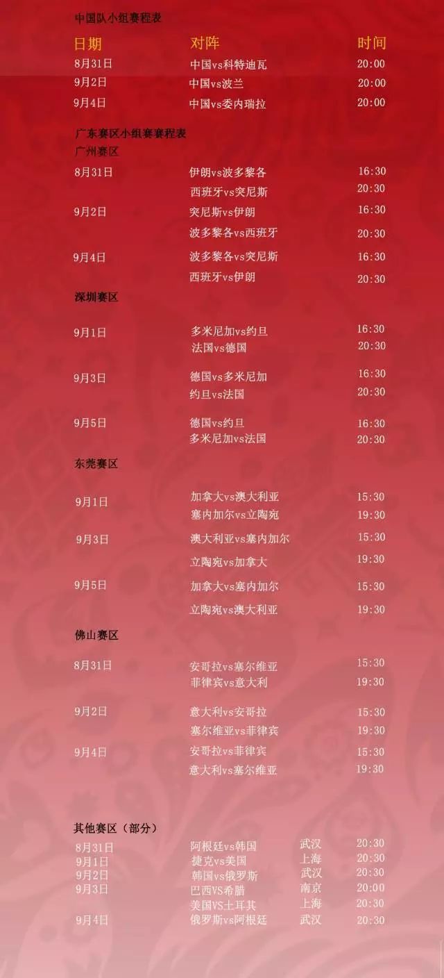 世界杯來了廣東體育（籃球世界杯來啦！43場比賽在廣東開打，觀賽指南請收好！）