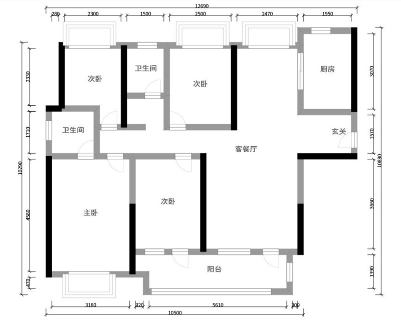 143平米的美式风装修，这套四居室简直就是让人宁静的心灵港湾-融创融公馆二期装修