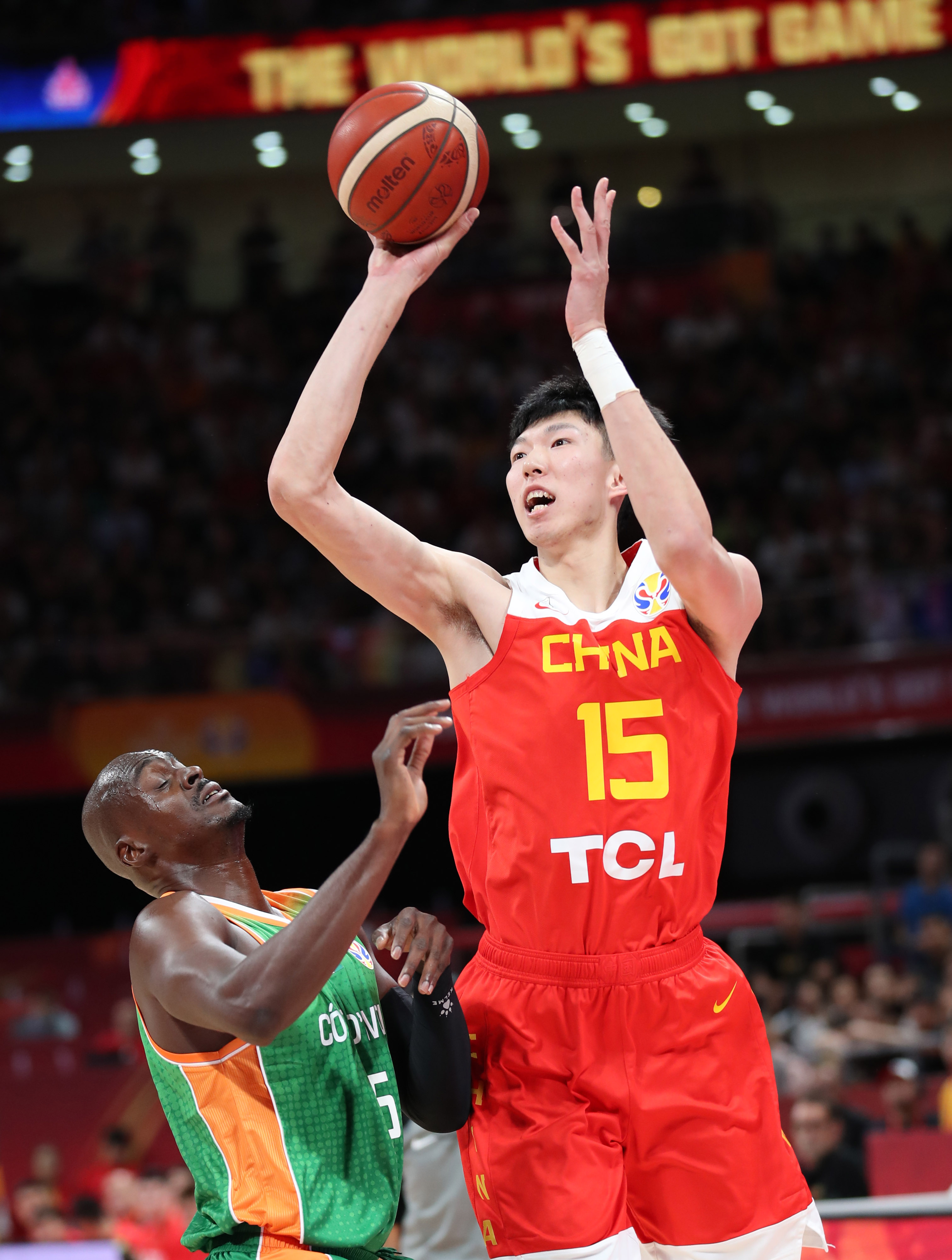 篮球丨世界杯小组赛：中国队对阵科特迪瓦队
