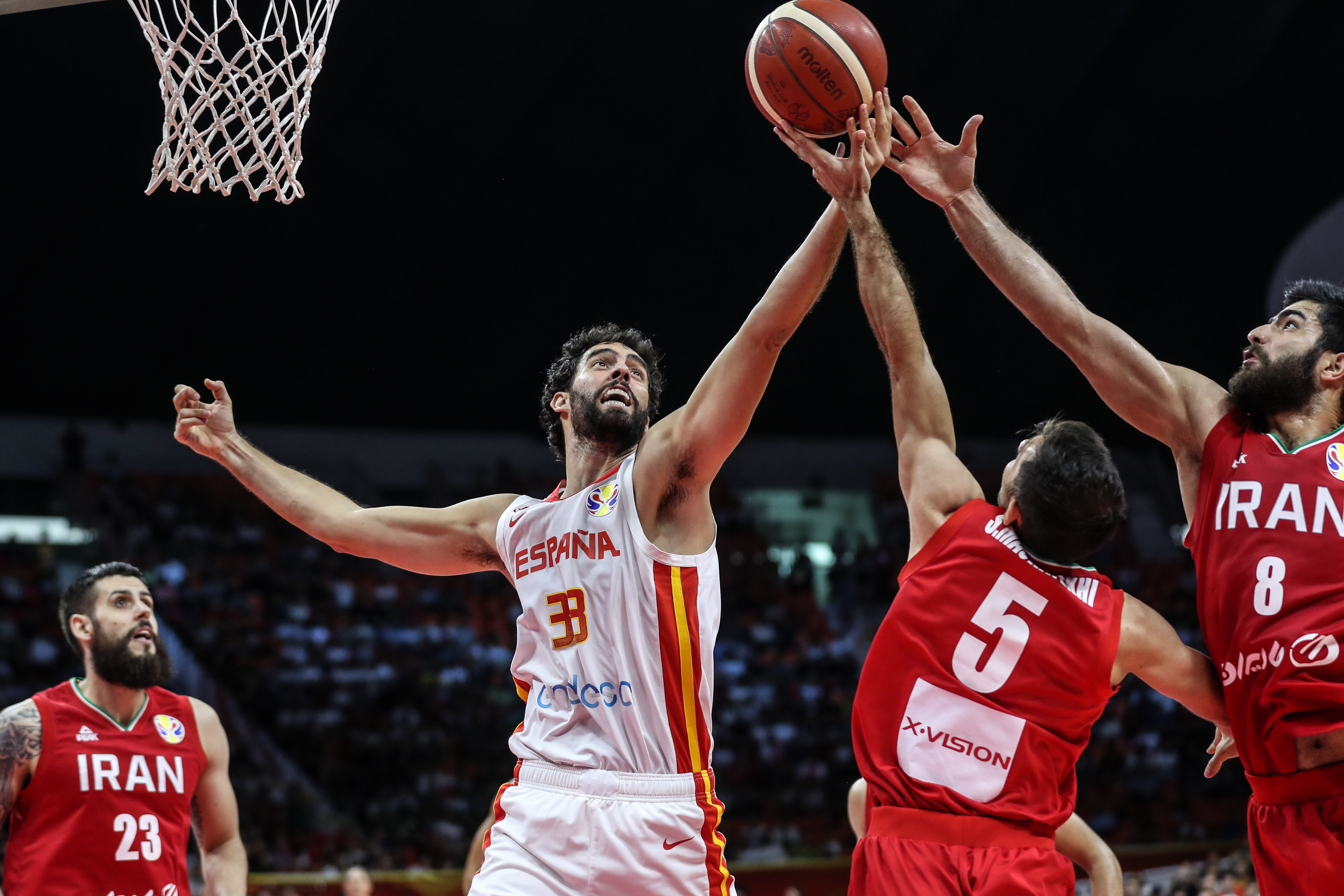 篮球——小组赛：西班牙胜伊朗