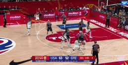 美国的篮球世界杯是什么（篮球世界杯：字母哥独木难支 美国男篮轻取希腊）