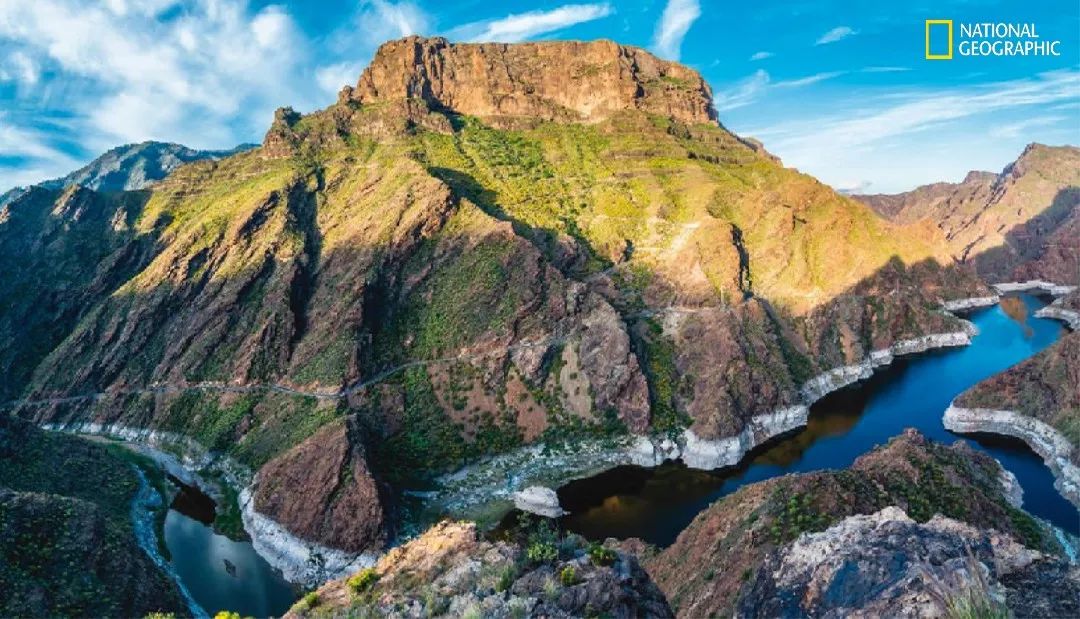 西班牙 里斯科卡伊多考古遺址和大加那利群島聖山09同時齋浦爾也被