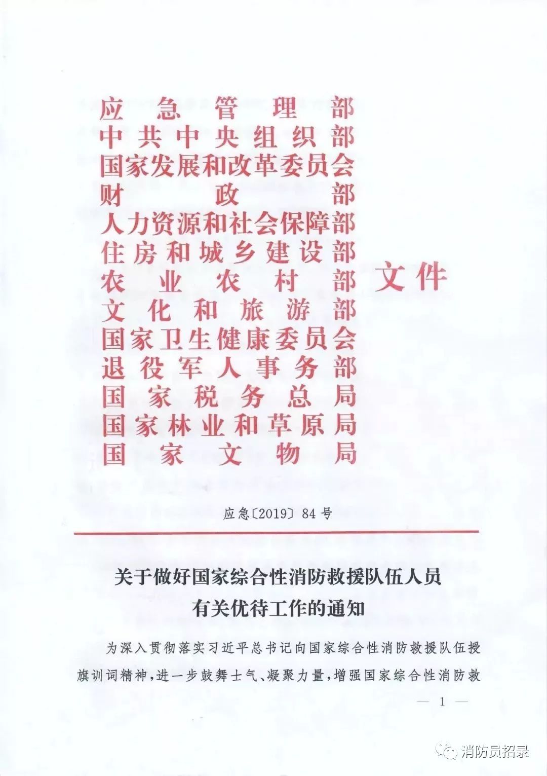 浙江消防招聘（国家综合性消防救援队伍2019年第二次招录消防员）