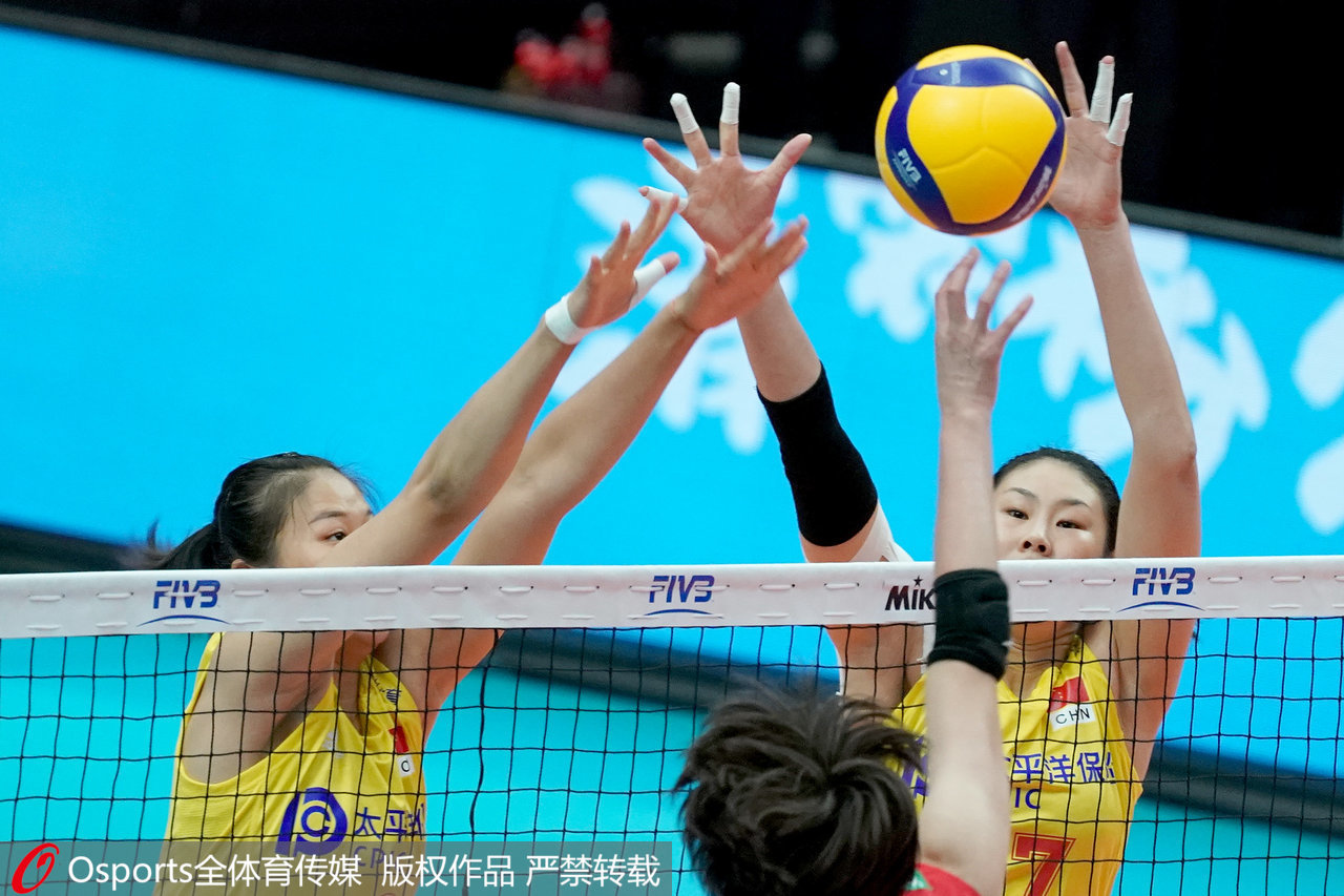 五战全胜一局没丢！中国女排3-0日本，结束世界杯第一阶段
