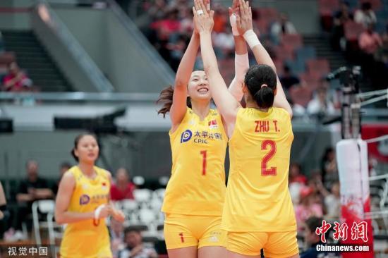 中国女排2019世界杯(中国女排十连胜提前卫冕世界杯冠军 取得第十个世界冠军)