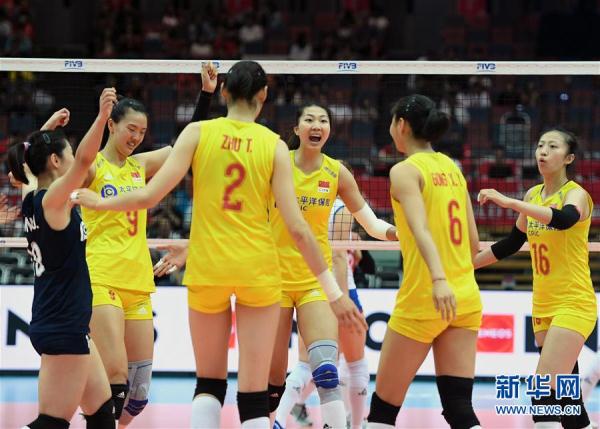 中国女排夺得2019女排世界杯冠军