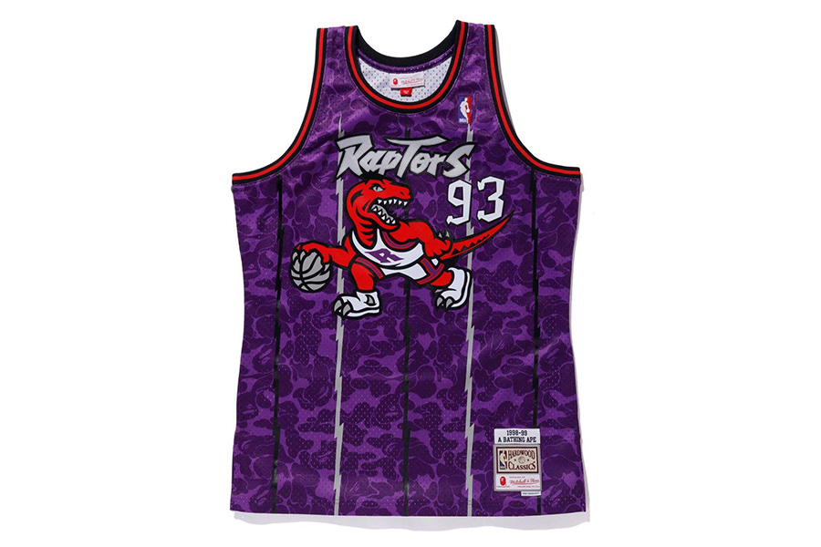 bape联名nba的球衣有哪些(最 OG 美式街头风！BAPE x Mitchell  Ness 新品后天发售)