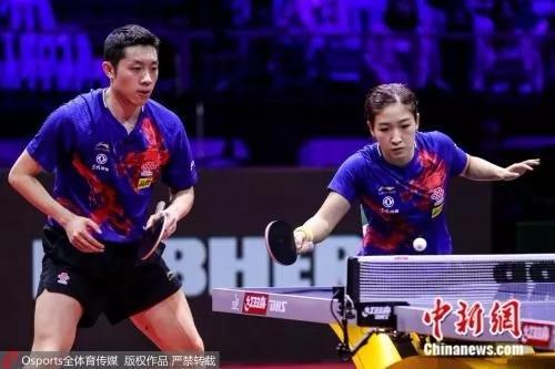 瑞典乒乓球公开赛：许昕/刘诗雯力克日本组合混双夺冠