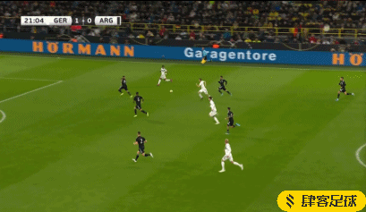 德国2-2阿根廷，格纳布里传射，两将国家队首球
