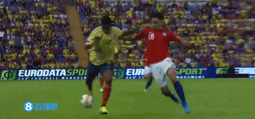 热身赛-夸德拉多造险萨帕塔伤退 哥伦比亚0-0闷平智利