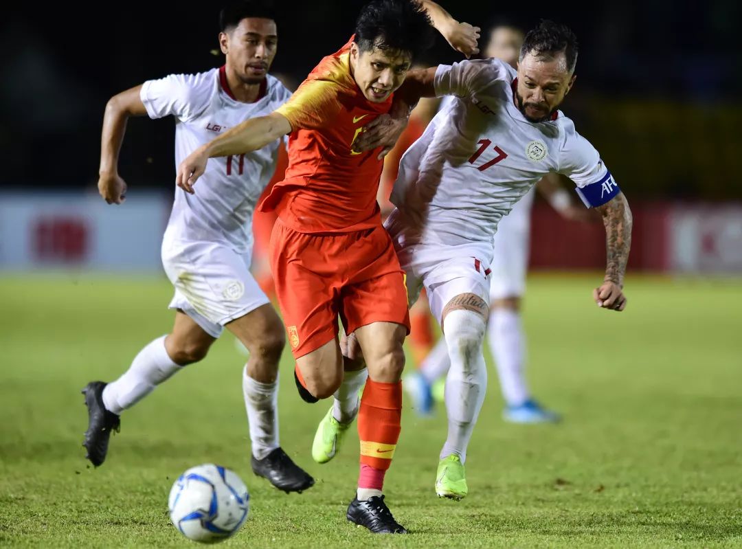 中国男足和菲律宾的比赛中（国足战平菲律宾队：“誓夺三分”，好难）