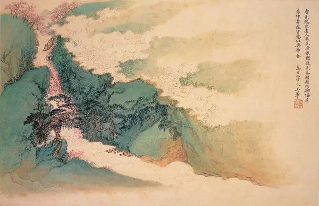 美丽桃花源，绝美诗与画