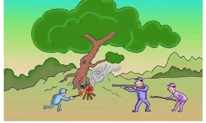 【消防宝典】今天下霜，傍晚出霜，注意野外火的安全！