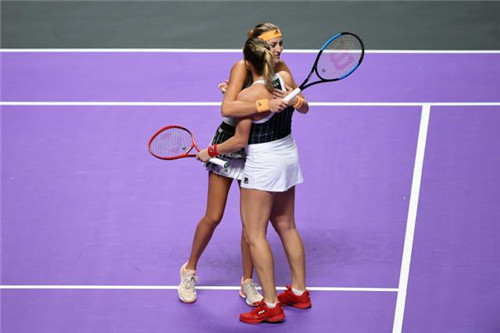 WTA年终总决赛：巴博斯/梅拉德诺维奇艰难取胜